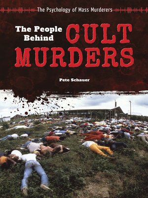 cover image of The People Behind Cult Murders